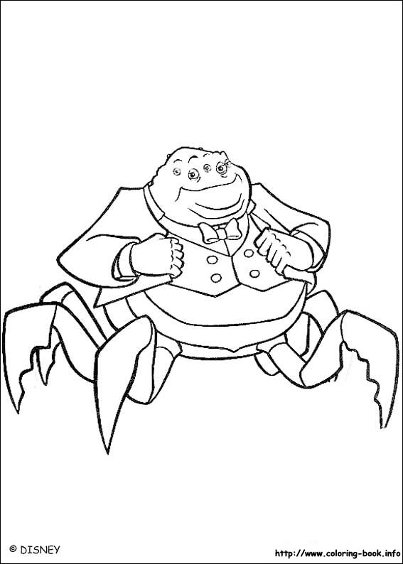 Monsters, inc. coloring picture